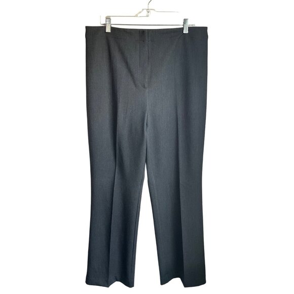 Talbots Pants - NEW W/ TAGS Talbots Womens Sz 16 Pants Trousers Wide Leg Gray High rise Business